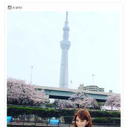 モデルプレス - 浜崎あゆみ、都内での“お花見”ショット ナチュラル&ガーリーな美貌に視線集中