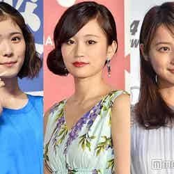 6月10日に一番読まれたニュースは？（左から）松岡茉優、前田敦子、佐々木希（C）モデルプレス