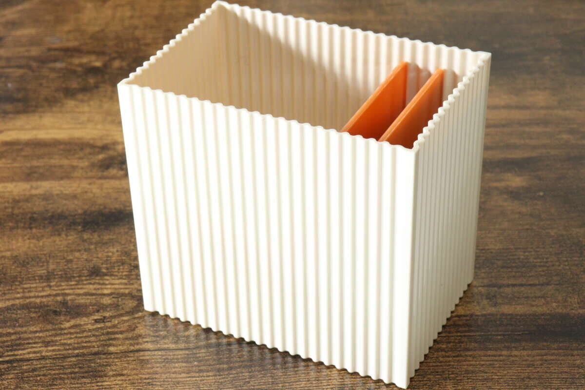 セリア　リップル　収納　レトロ