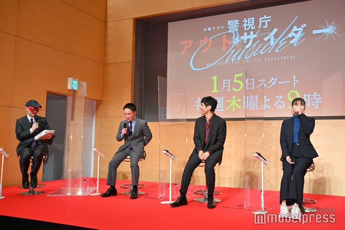 ゲッターズ飯田、濱田岳、西島秀俊、上白石萌歌(C)モデルプレス