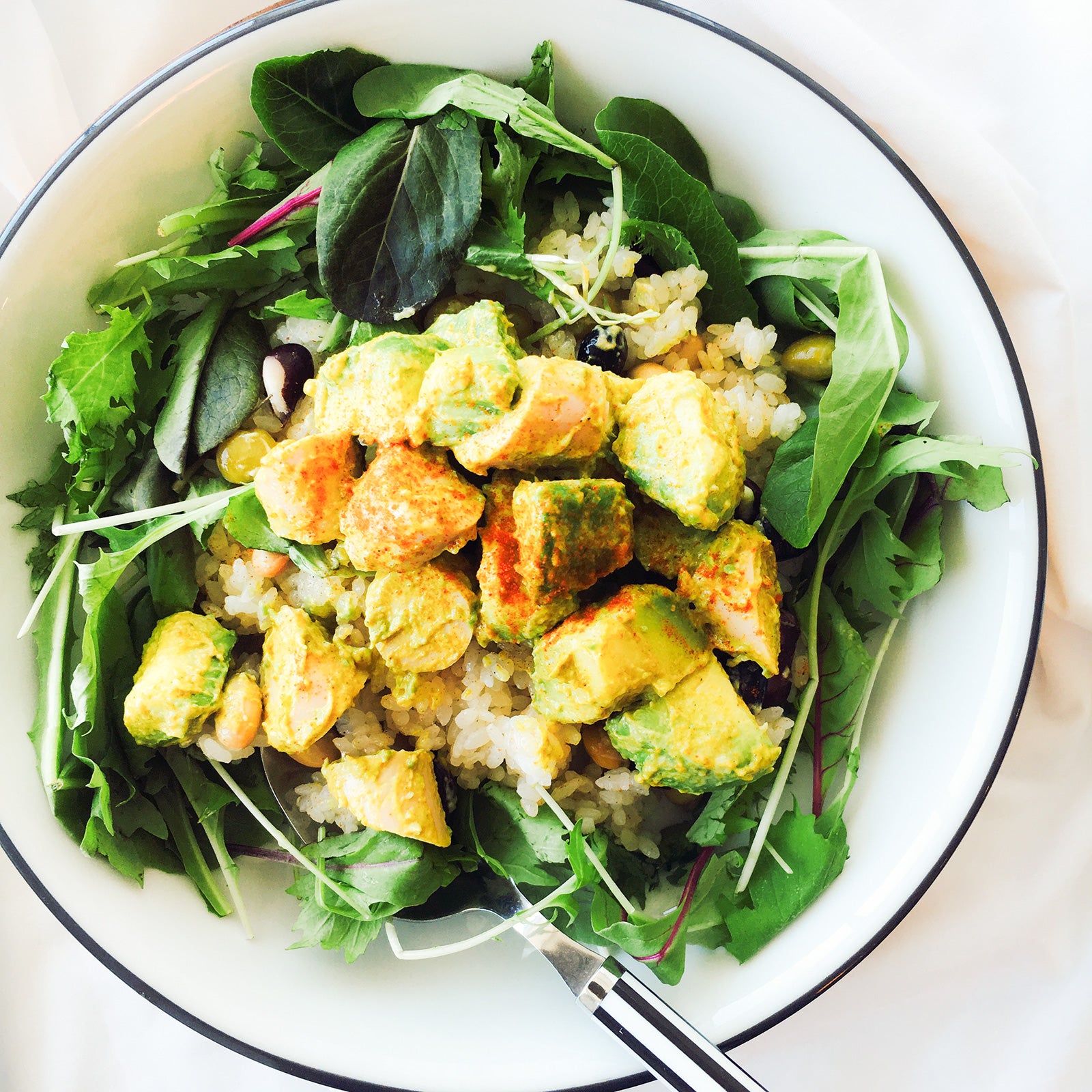 完成！／画像提供：柏原歩