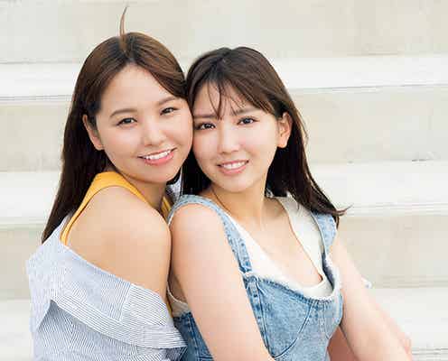 沢口愛華&本郷柚巴、ペアグラビアでふんわり美バスト披露 大人の魅力溢れるカットも