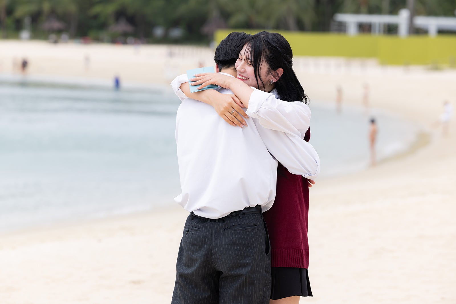 ゆうすけ、じゅり「今日、好きになりました。卒業編2025inシンガポール」（C）AbemaTV, Inc.