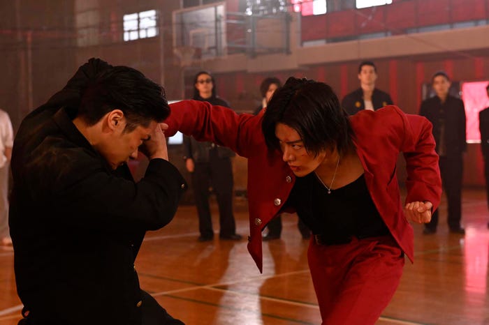 川村壱馬、中本悠太(C)2022「HiGH&LOW THE WORST X」製作委員会(C)高橋ヒロシ(秋田書店)HI-AX