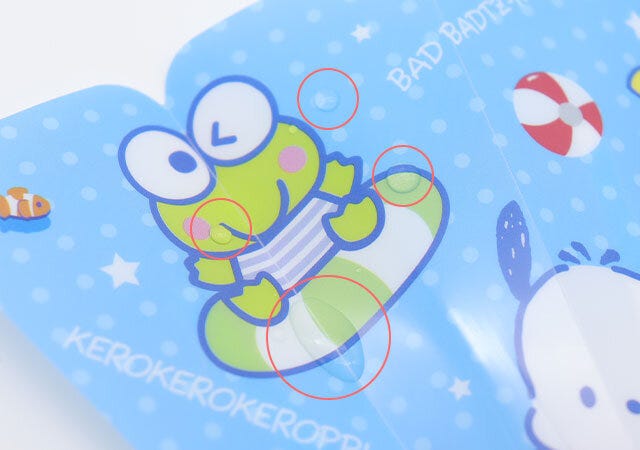 ダイソーの水をはじく水をはじく扇子