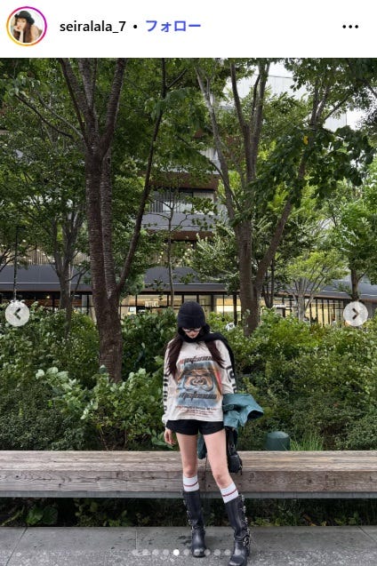 せいらInstagramより