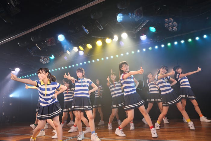 STU48のAKB48劇場での出張公演 (C)STU