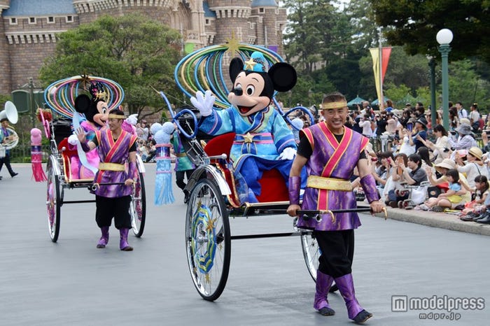 「七夕グリーティング」ミッキー&ミニー