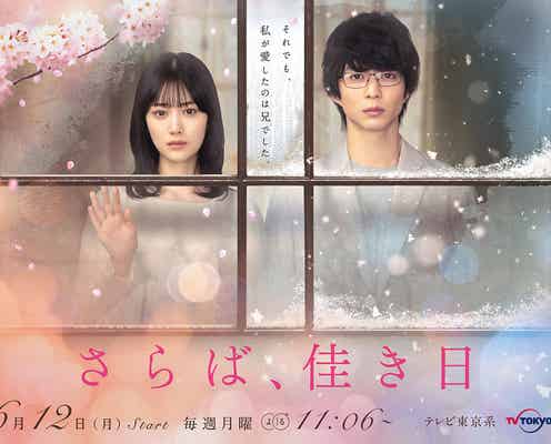 乃木坂46山下美月&鈴木仁、桜の中で儚い表情浮かべるメインビジュアル解禁 エンディングテーマも決定<さらば、佳き日>