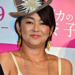 映画『ハダカの美奈子』製作記者発表会見に出席した中島知子