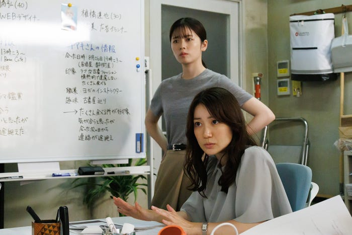 小芝風花、大島優子「GO HOME~警視庁身元不明人相談室~」第7話より(C)日本テレビ