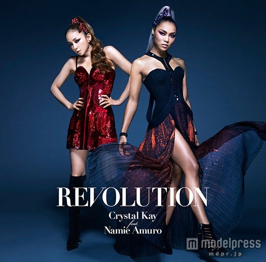 Crystal Kay feat. 安室奈美恵 「REVOLUTION」(9月16日発売)/通常盤