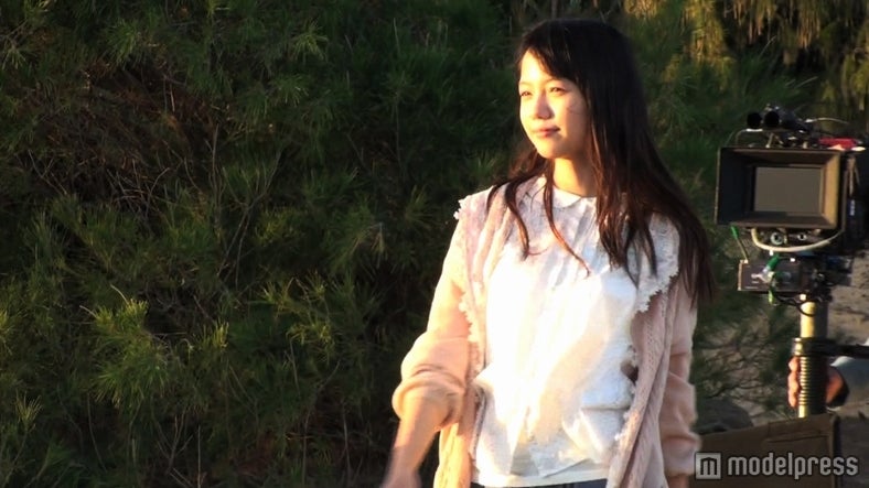 宮崎あおい／撮影メイキングショット