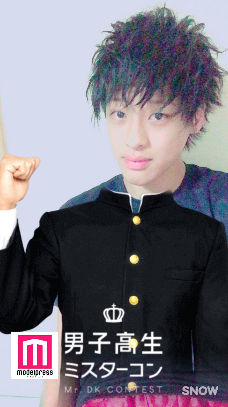 「ファボ数」1位：湯田正樹　
「男子高生ミスターコン2016」北海道・東北地方予選／ファイナリスト発表