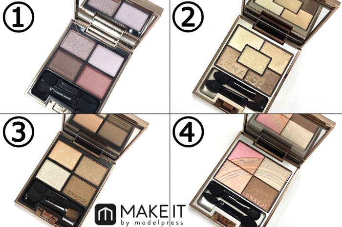 アイメイクを華やかに彩るラメ入りアイシャドウ (C)メイクイット