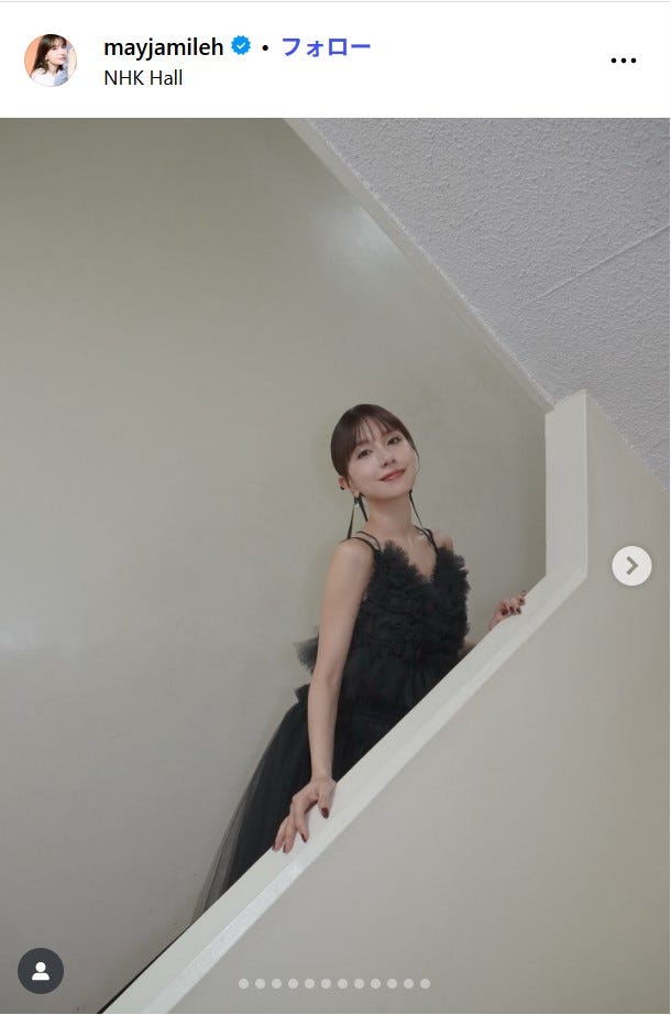 May J.Instagramより