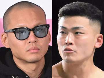 外傷性くも膜下出血から復帰の竜は壮絶延長KO負け 大阪喧嘩自慢の右拳被弾で前のめりに倒れる・・・試合後は笑顔で握手