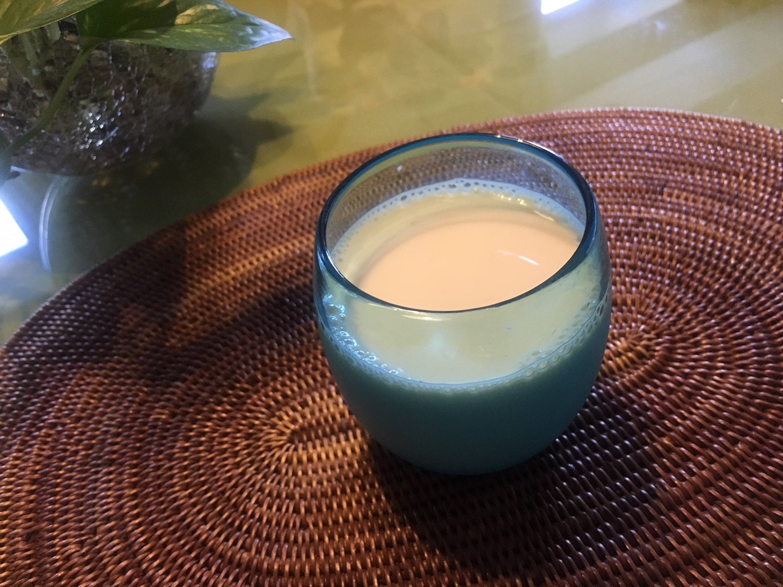 大好きな豆乳！（提供写真）