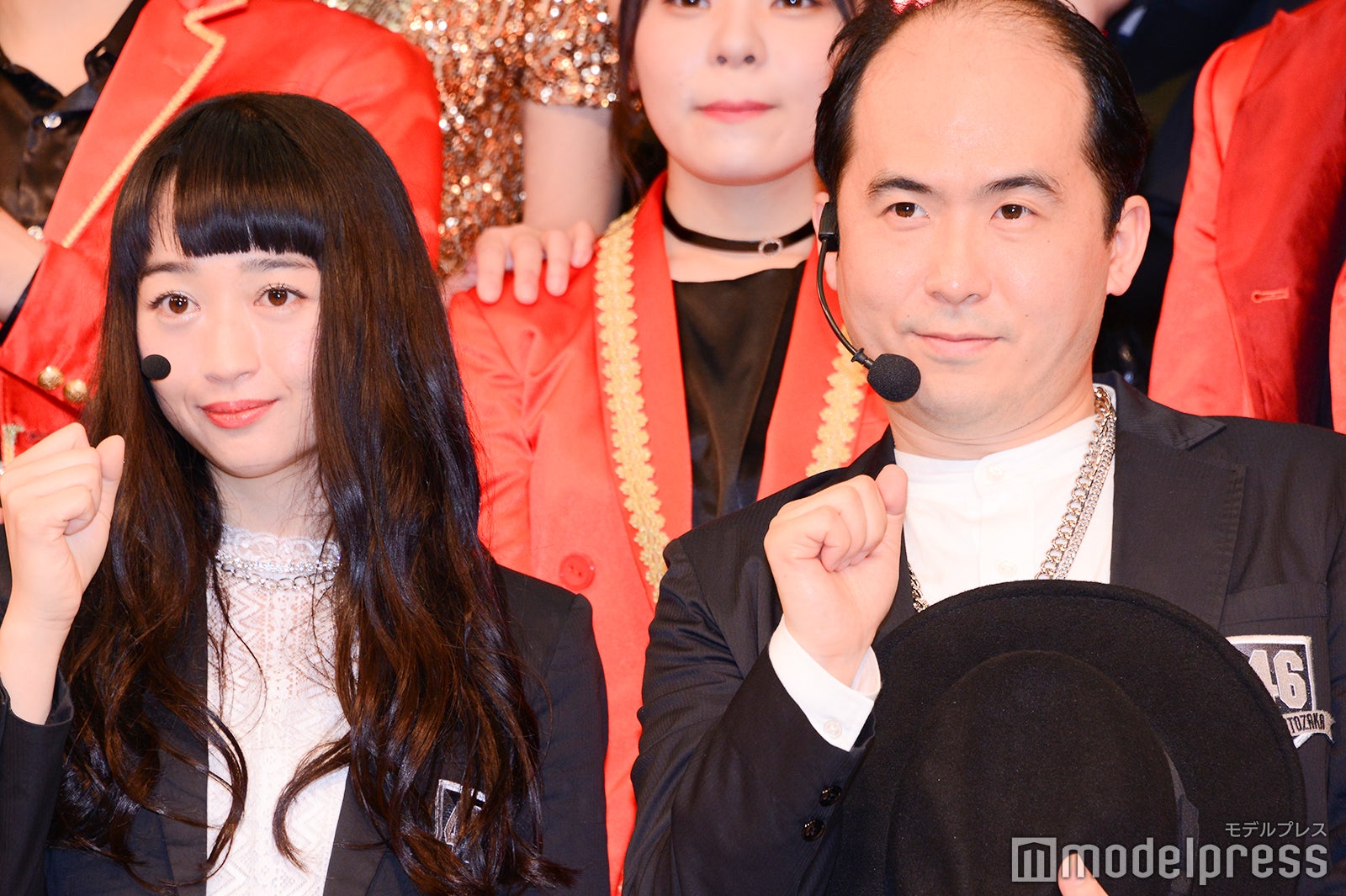 小川暖奈、斎藤司／吉本坂46「泣かせてくれよ」発売記念イベント（C）モデルプレス