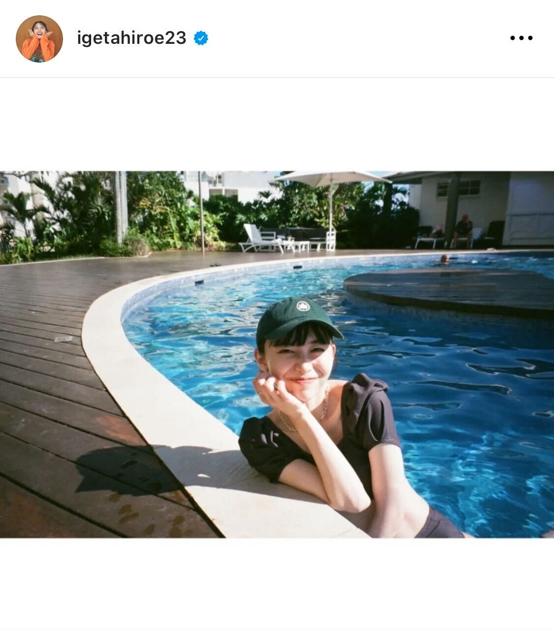 井桁弘恵Instagramより