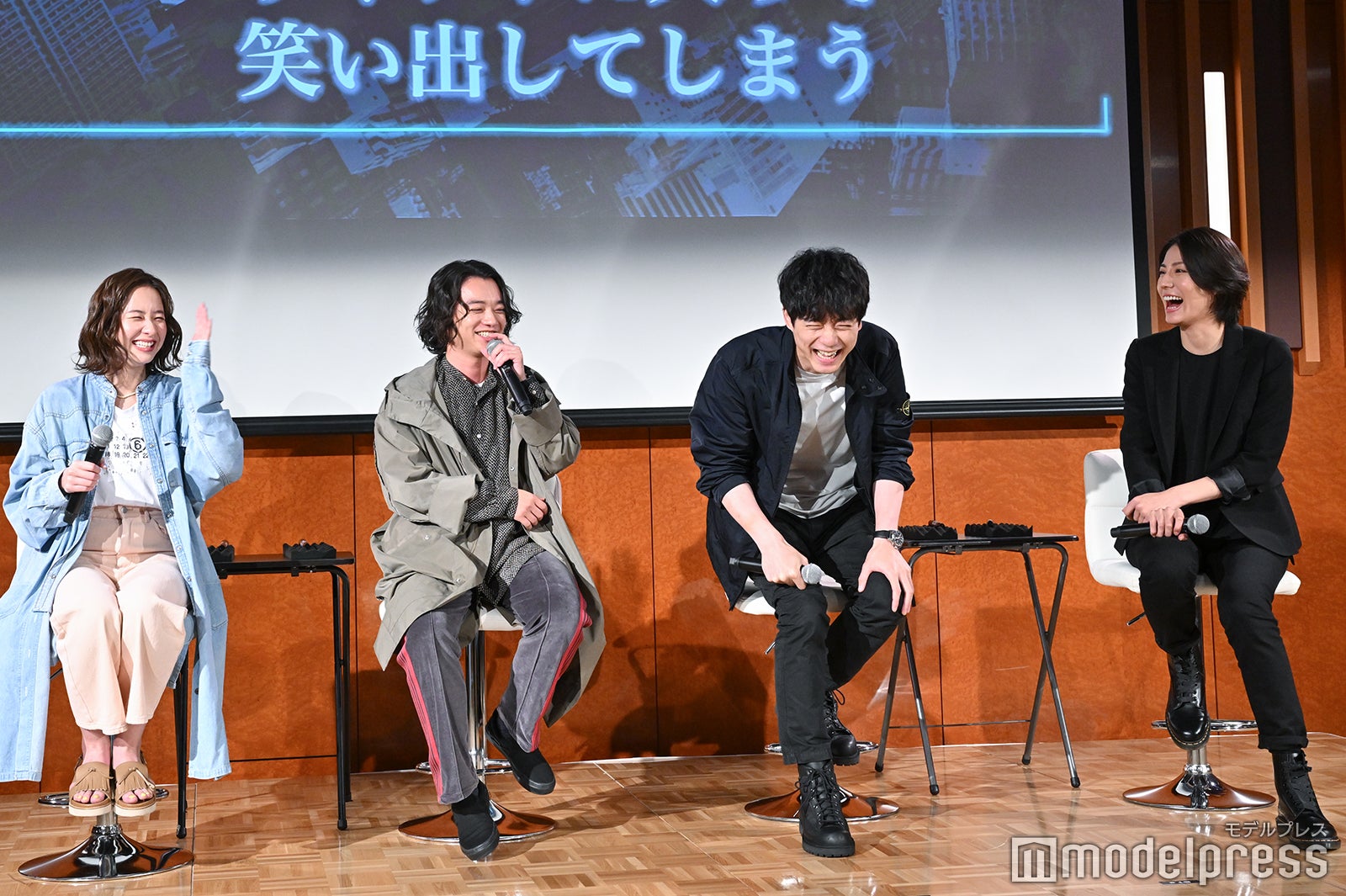 （左から）堀田真由、染谷将太、坂口健太郎、松下奈緒（C）モデルプレス