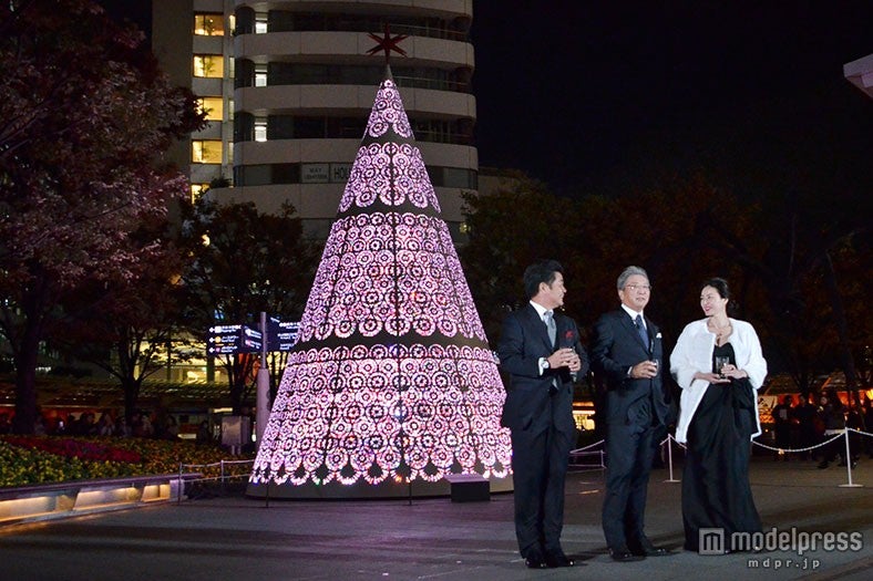イルミネーション点灯式の様子