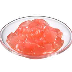 果肉入り ピーチゼリー トッピング/提供画像