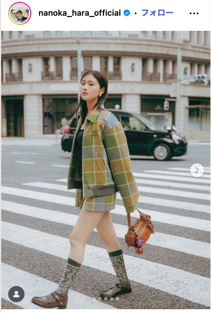 原菜乃華 Instagramより