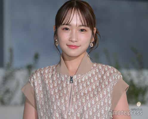 川栄李奈、第2子出産後初の公の場 ワンピで美脚披露<ディオールホリデーポップアップ>