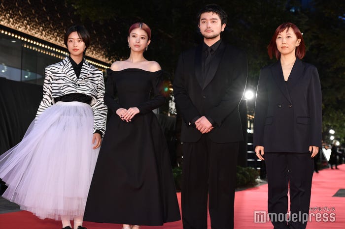 河合優実、馬場ふみか、井口理、伊藤 ちひろ監督 (C)モデルプレス