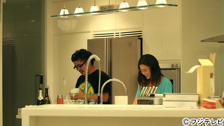 島一平、フランセス・スィーヒ／「テラスハウス」7月14日放送回より