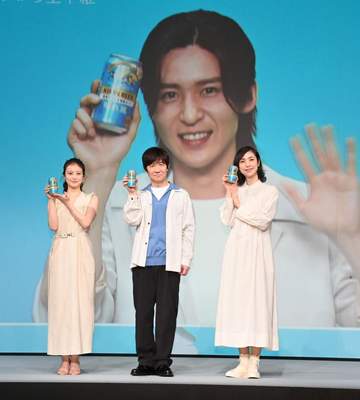 目黒蓮 新CM発表会にカナダからリモート出席「毎日が刺激的、思い切って戦ってます」