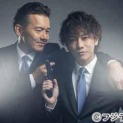 4月スタートのフジテレビ系連続ドラマ「ビター・ブラッド」に出演する（左より）渡部篤郎、佐藤健