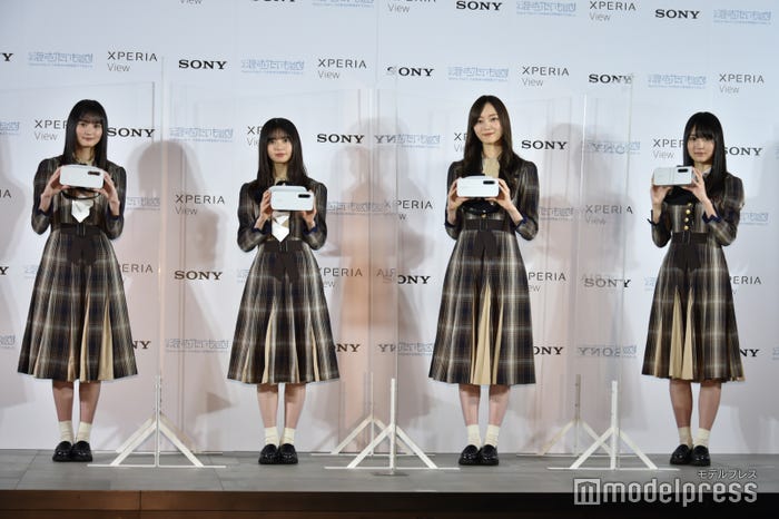 遠藤さくら、齋藤飛鳥、梅澤美波、賀喜遥香 (C)モデルプレス