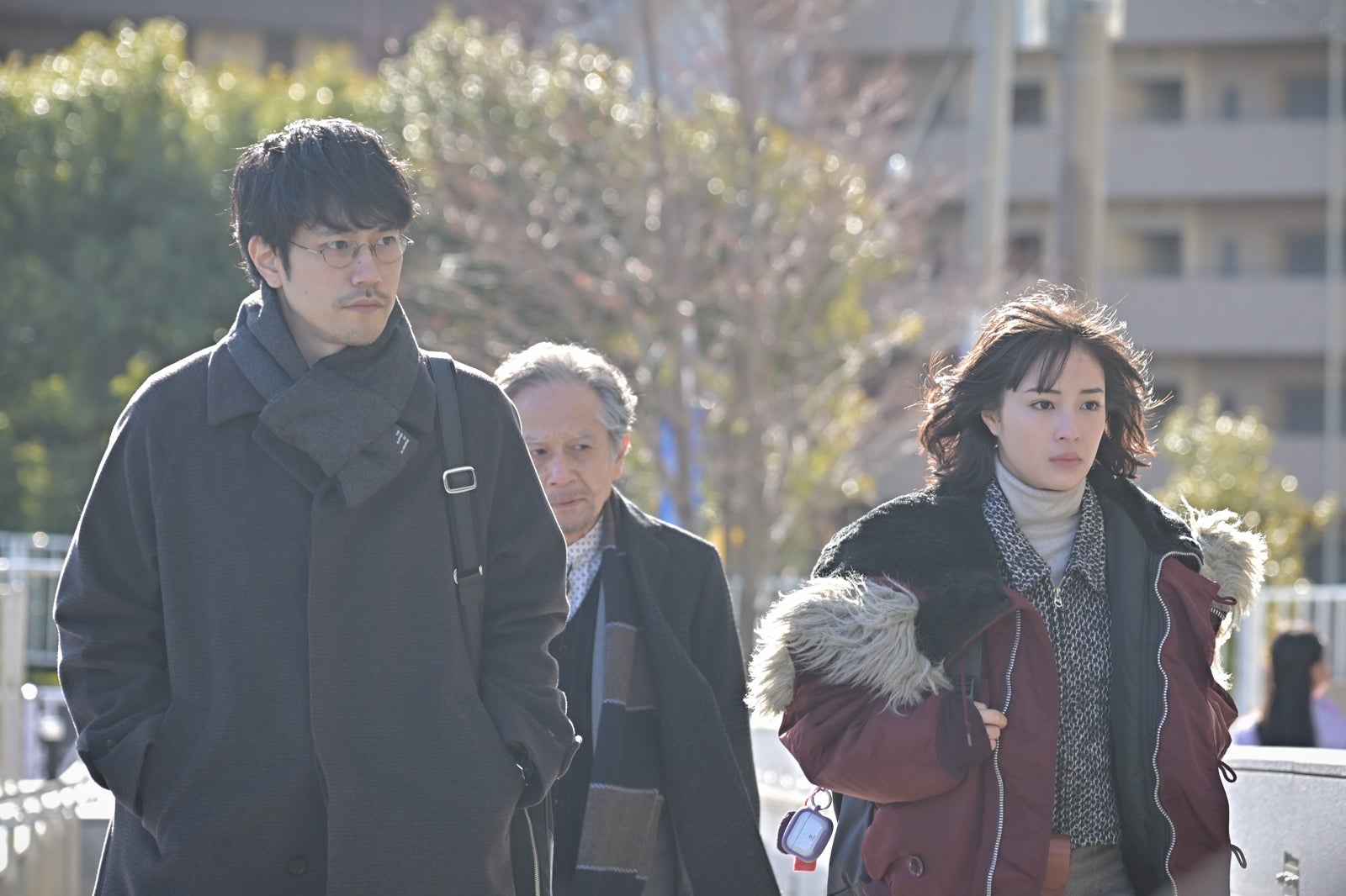 松山ケンイチ、間宮啓行、広瀬すず「クジャクのダンス、誰が見た？」第9話（C）TBS