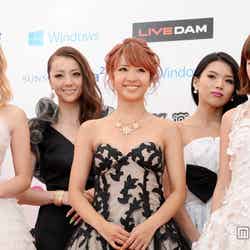 今後の目標を明かしたE-girls（左より）Ami、Shizuka、Aya、Erie、鷲尾伶菜【モデルプレス】