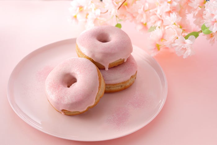 さくらドーナツ¥275/画像提供:スターバックス コーヒー ジャパン
