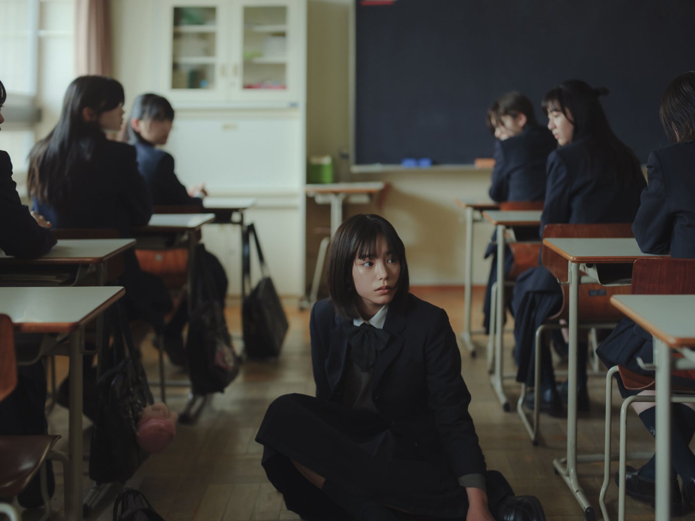 當真あみ（C）2025「終点のあの子」製作委員会