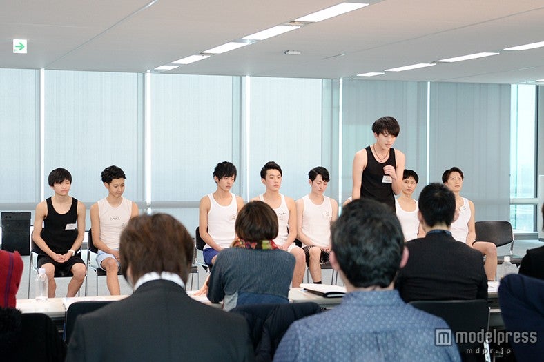 3次審査オーディションの様子