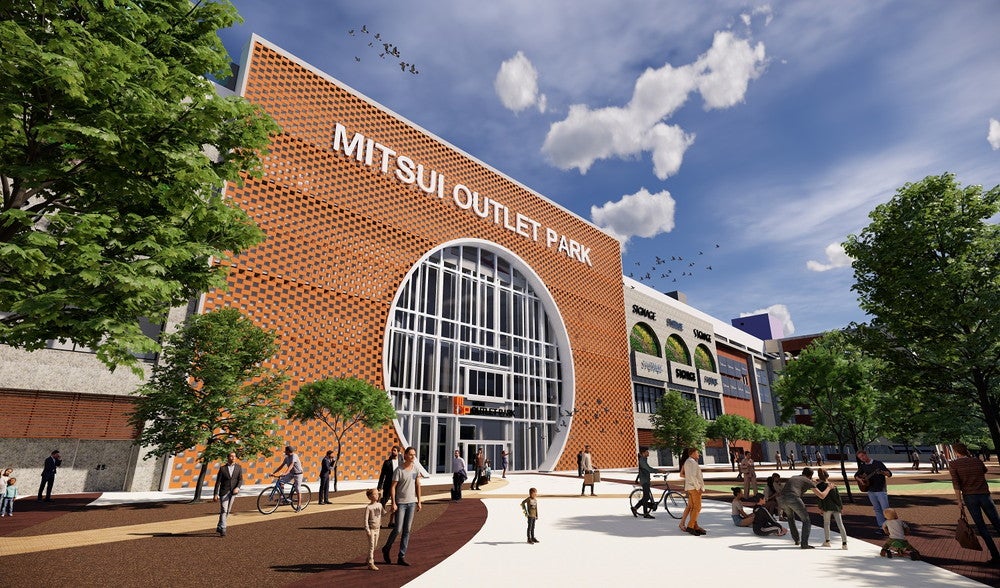 「三井アウトレットパーク 台南」／画像提供：三井不動産