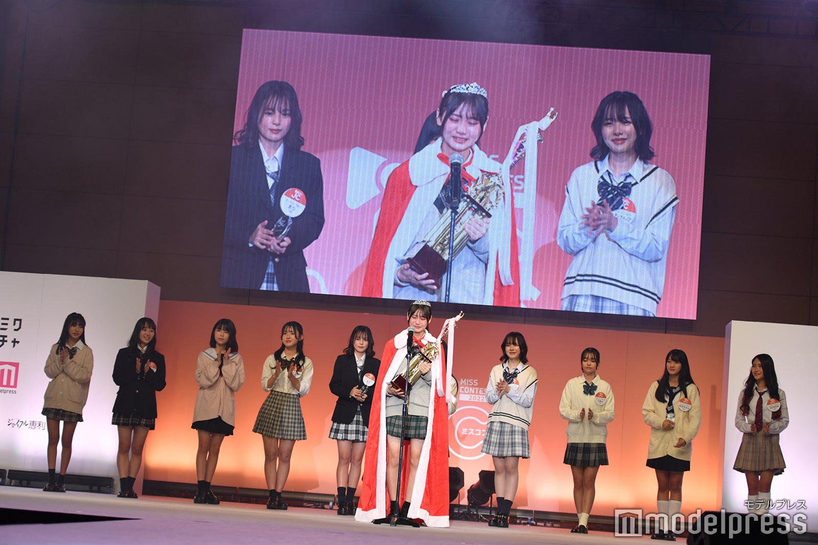 「JCミスコン2022」ファイナル審査の様子（C）モデルプレス