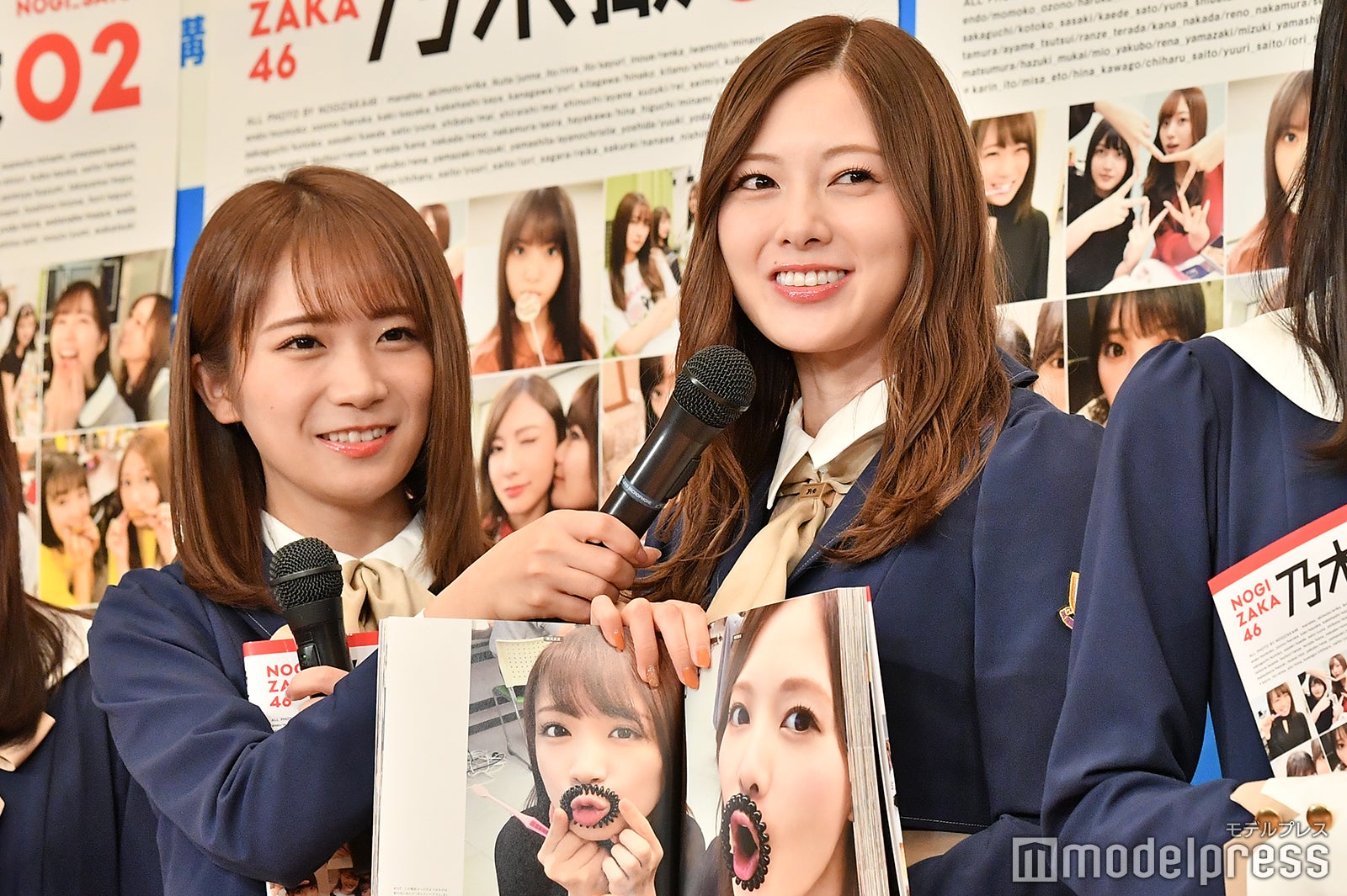 秋元真夏、白石麻衣（C）モデルプレス