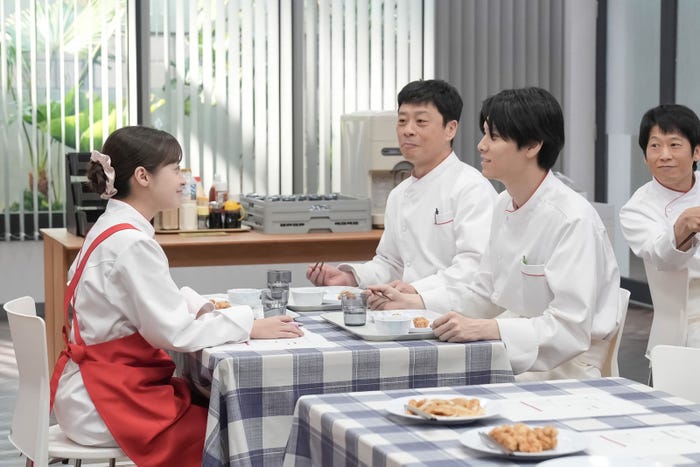 橋本環奈、三宅弘城、萩原利久「おむすび」第62話(C)NHK