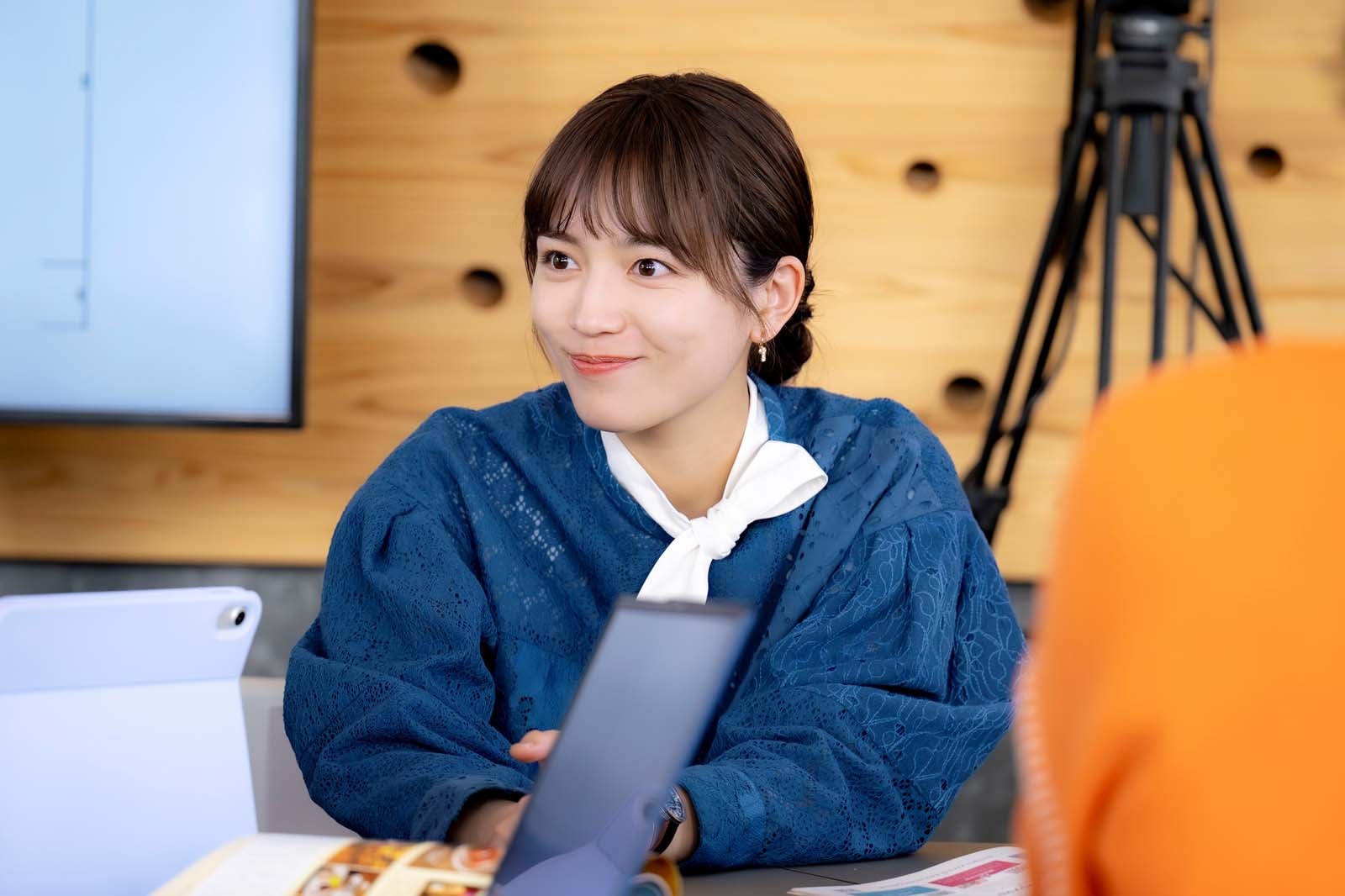 川口春奈「9ボーダー」第2話より（C）TBS