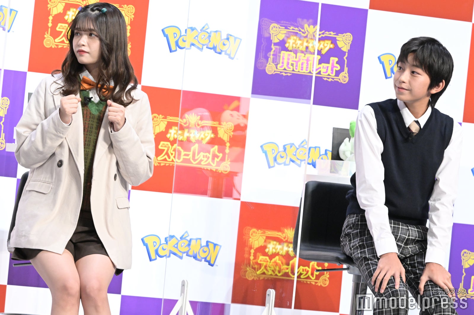 景井ひな、加藤憲史郎 （C）モデルプレス