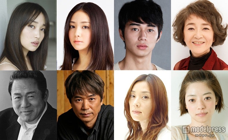 （上段左から）高梨臨、木村文乃、東出昌宏、倍賞千恵子（下段左から）小林稔侍、時任三郎、大塚寧々、市川実和子