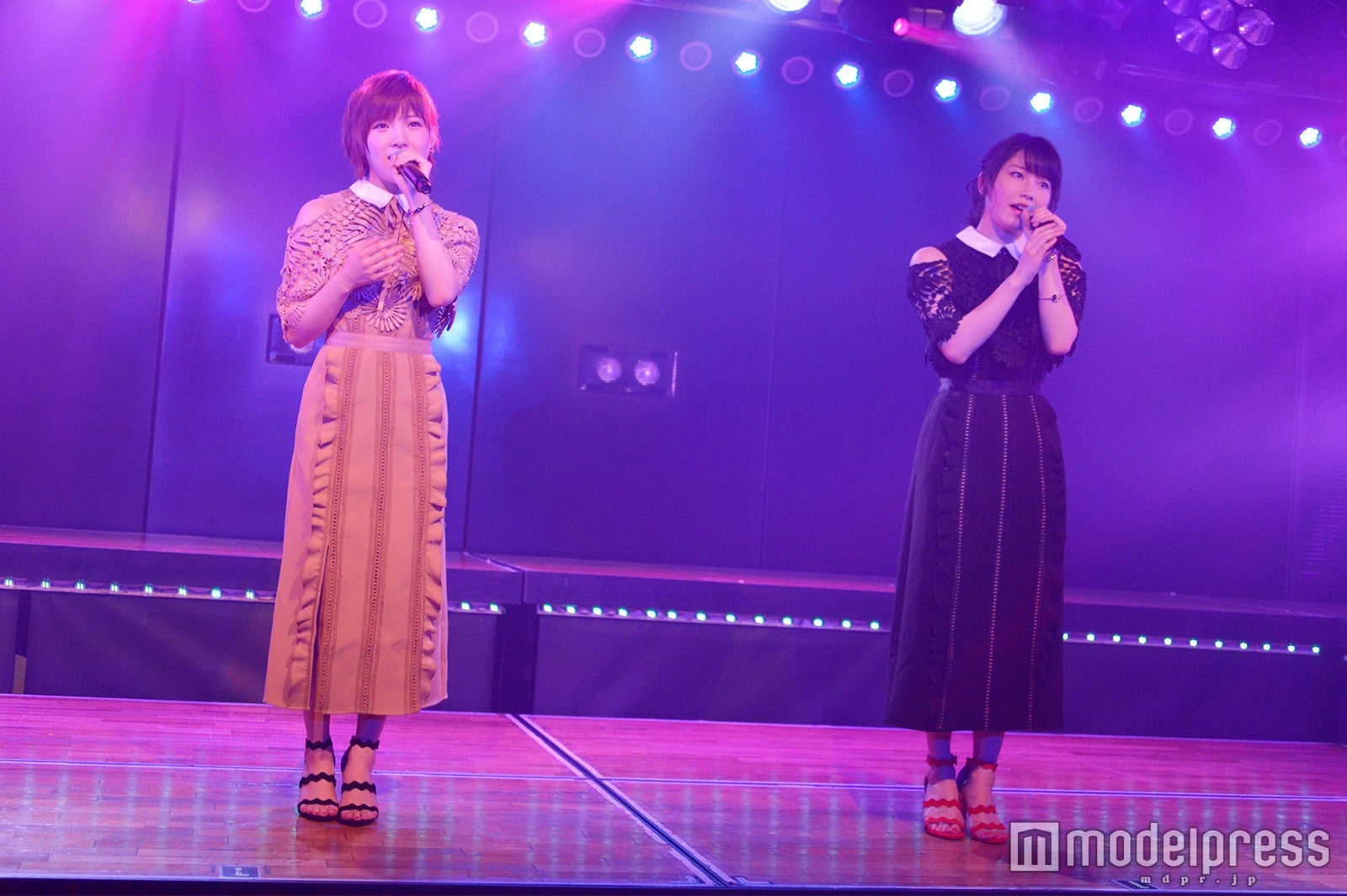 岡田奈々、横山由依／AKB48「サムネイル」公演（C）モデルプレス