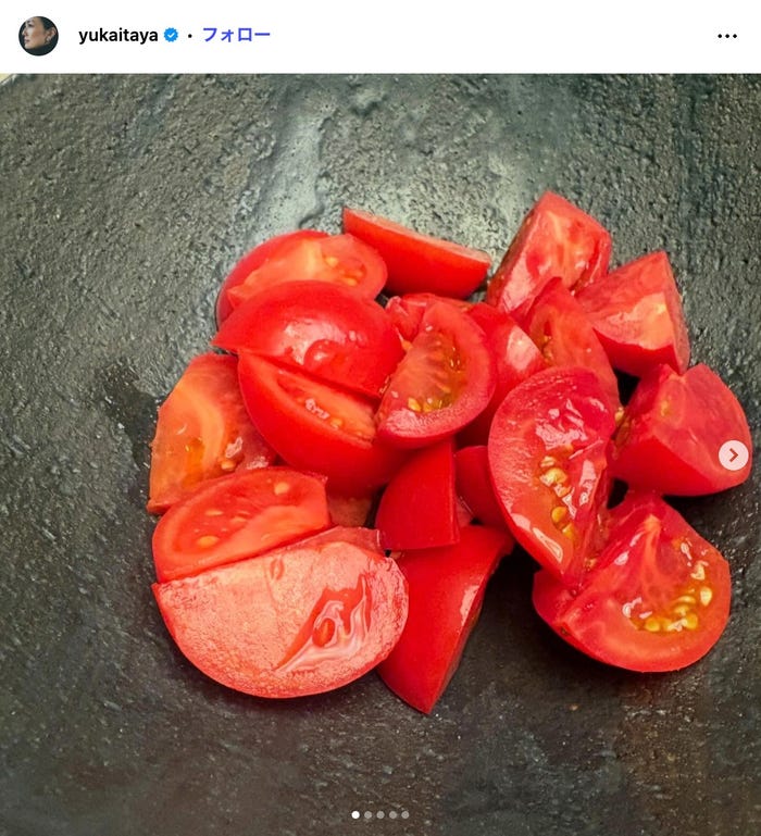 板谷由夏Instagramより