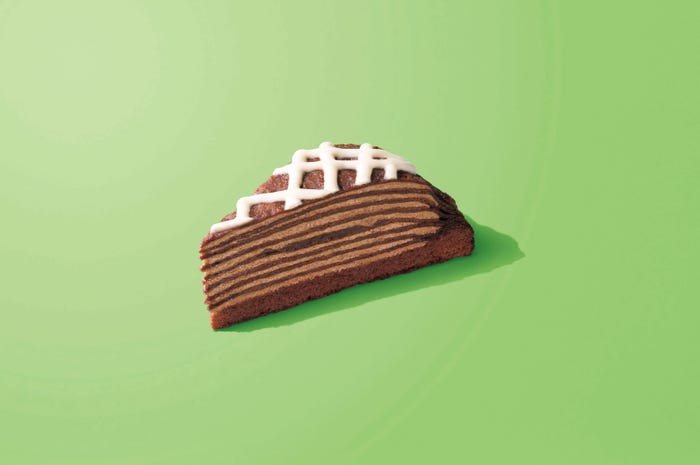 ショコラミルクレープ(生チョコレート使用)(税込358円)(提供写真)