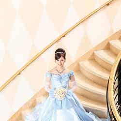 シンデレラをイメージしたドレス（C）Disney
